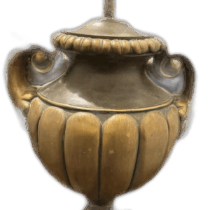 Classic Urn-Style Table Lamp – Aged Bronze Finish
